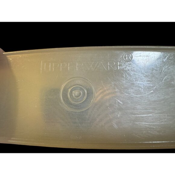 Tupperware Rectangular Cereal Storage Container With NO Lid 4"x4"x7.5" 469-9 - Picture 6 of 10